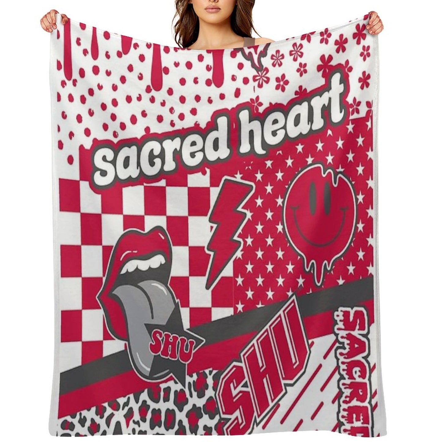 Sacred Heart Throw Blanket