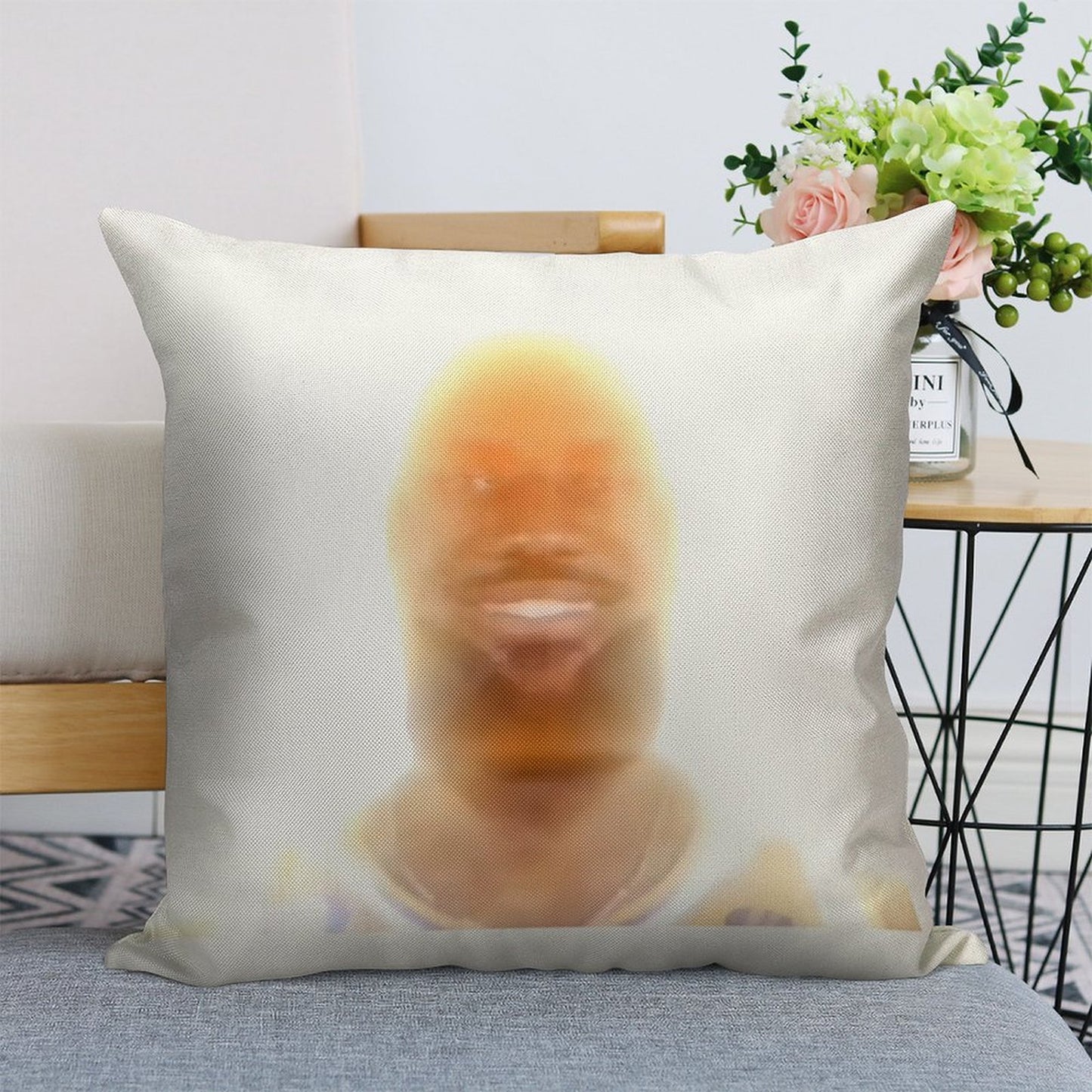 Lebron James You Are My Sunshine Meme Linen Throw Pillow Cover