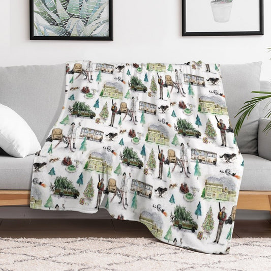 Lampoons Christmas Throw Blanket