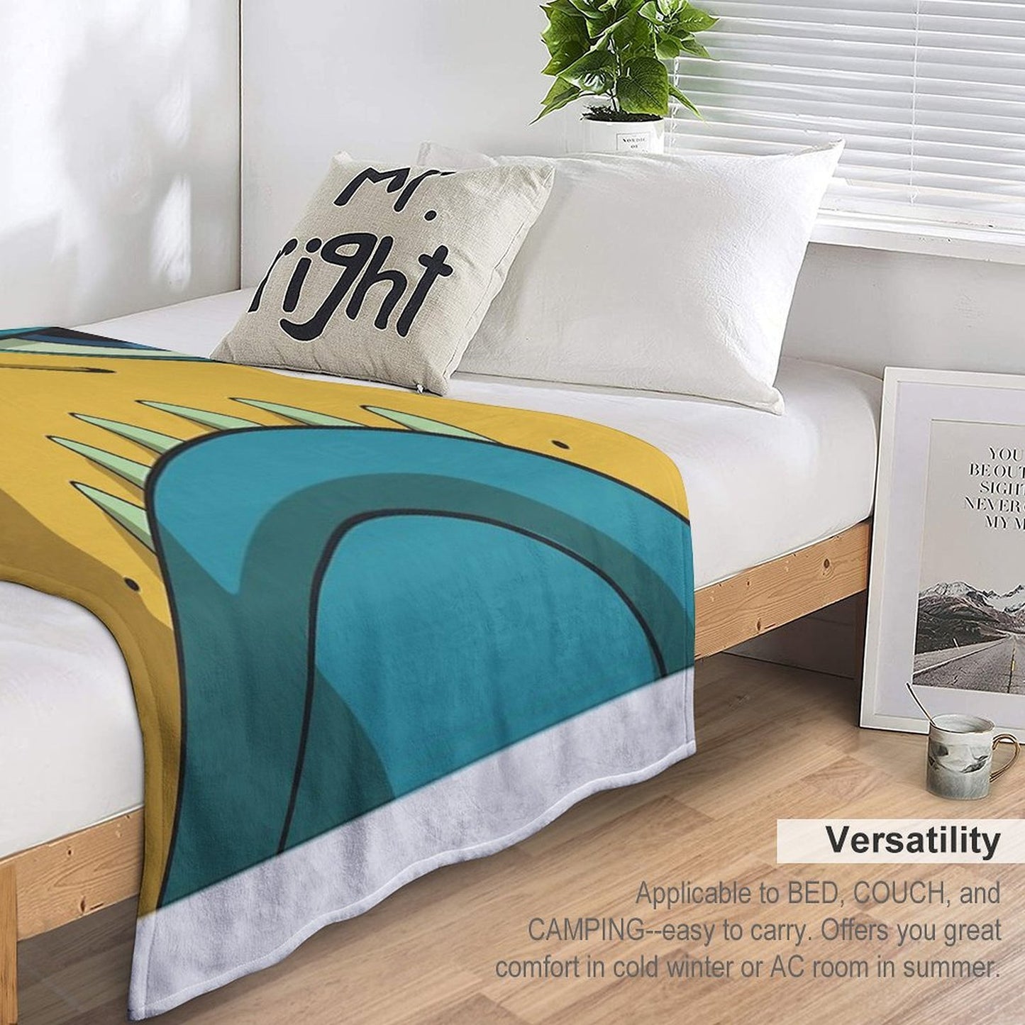 Bait - The Dragon Prince Throw Blanket