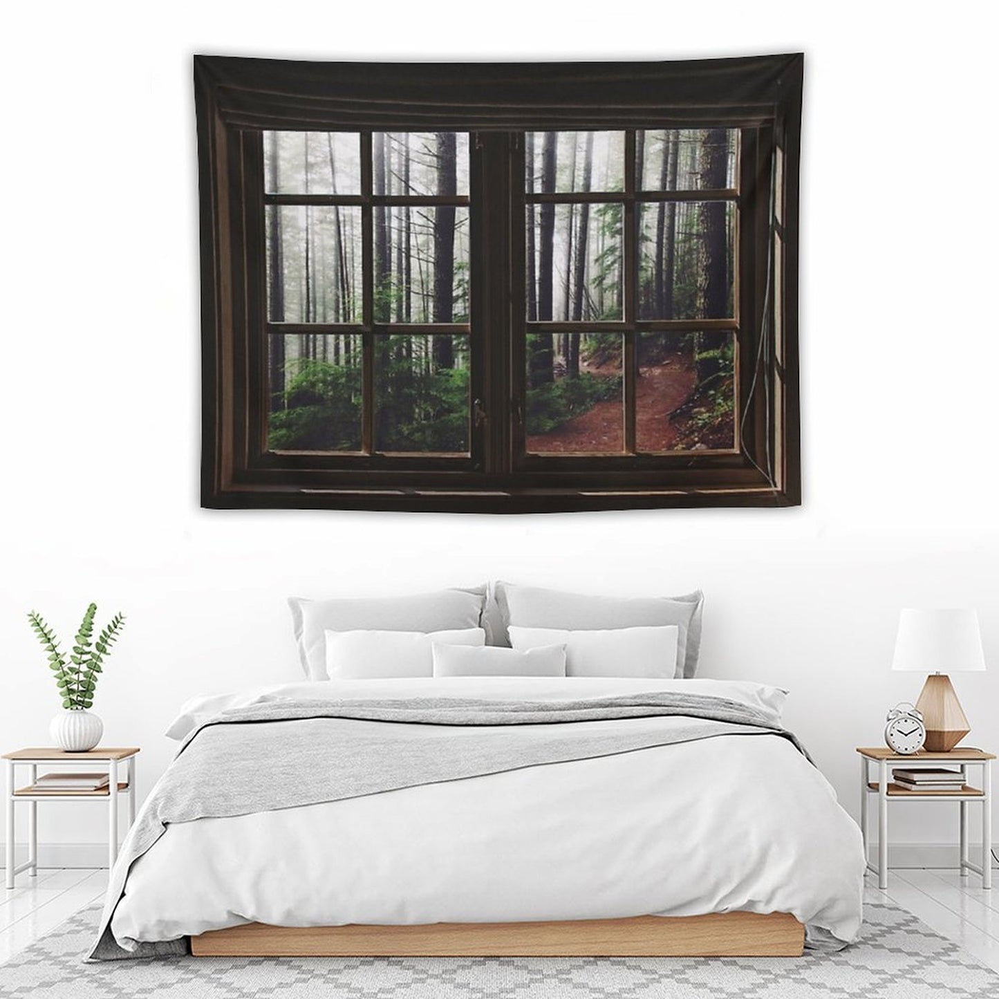 Forest Window Tapestry