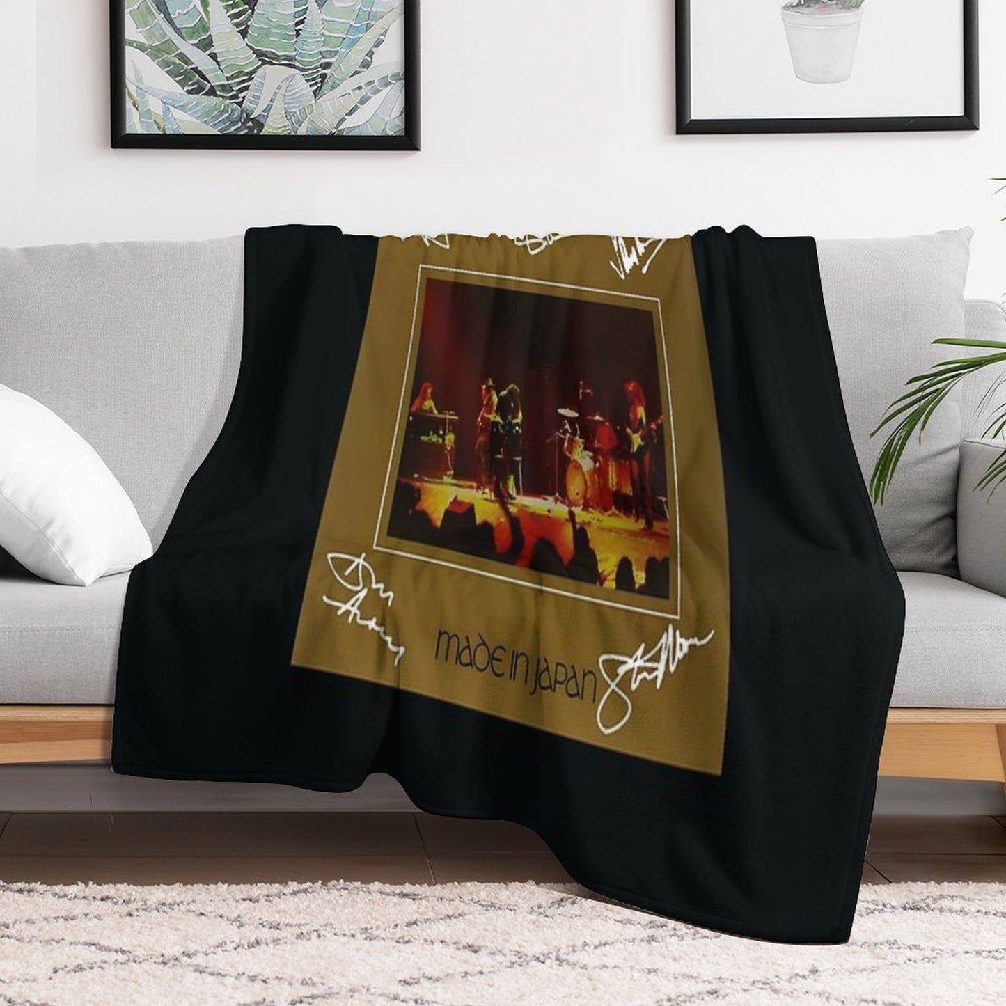 Made in Japan Album Performances Throw Blanket