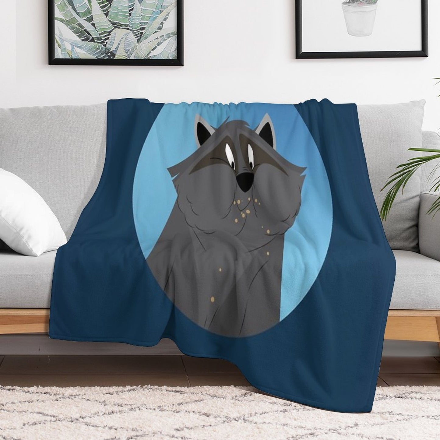 Meeko Pocahontas Throw Blanket