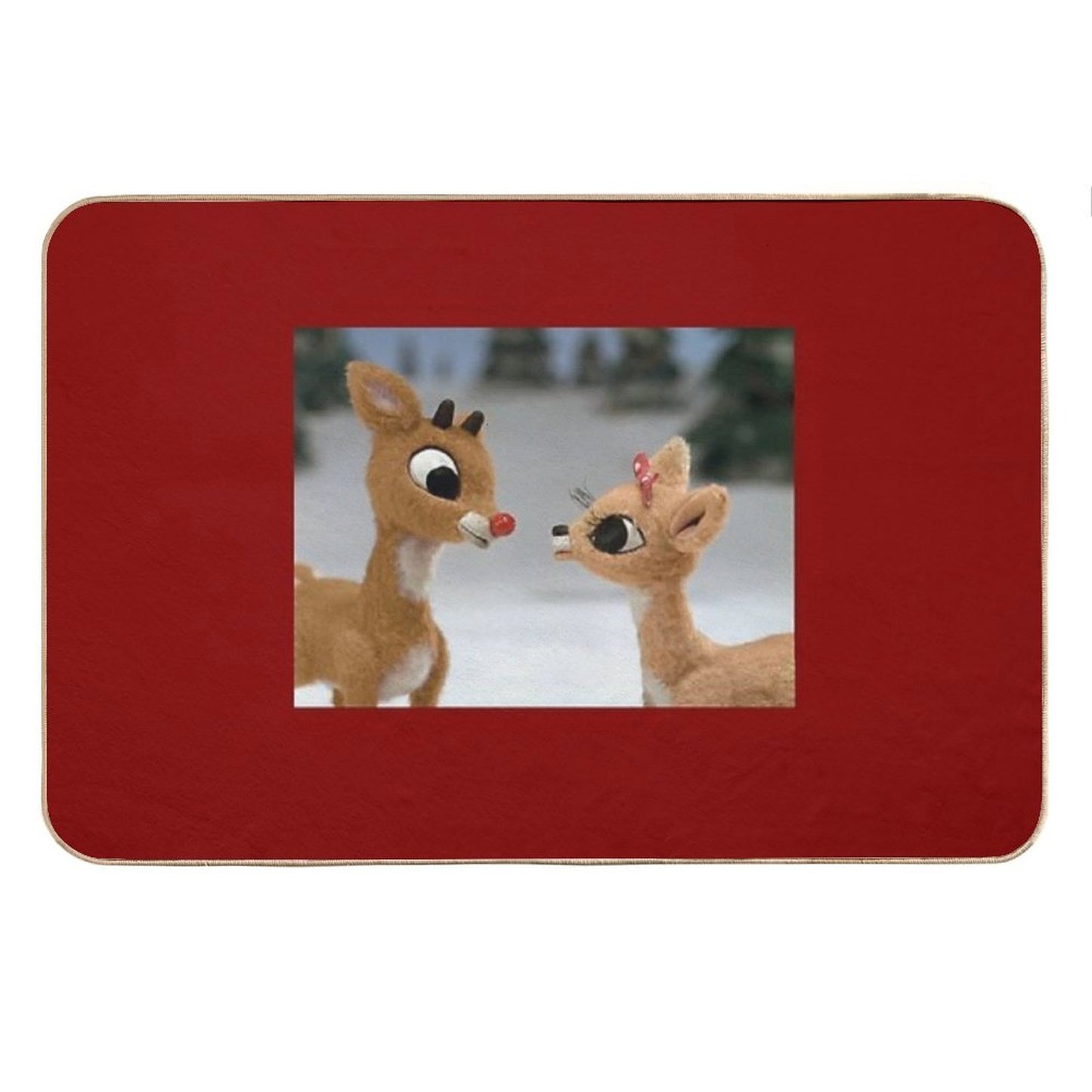 Rudolph And Clarice Bath Mat