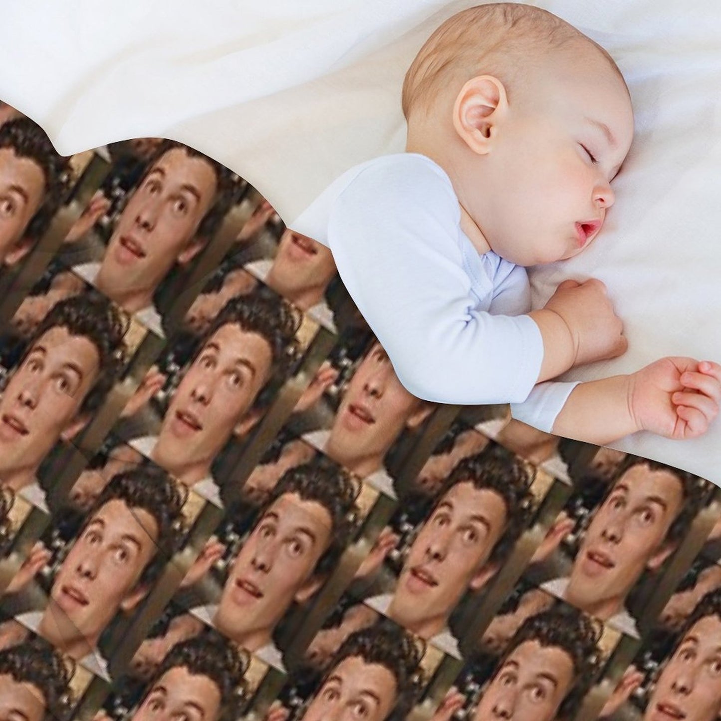 Baby Angel Shawn Mendes Throw Blanket