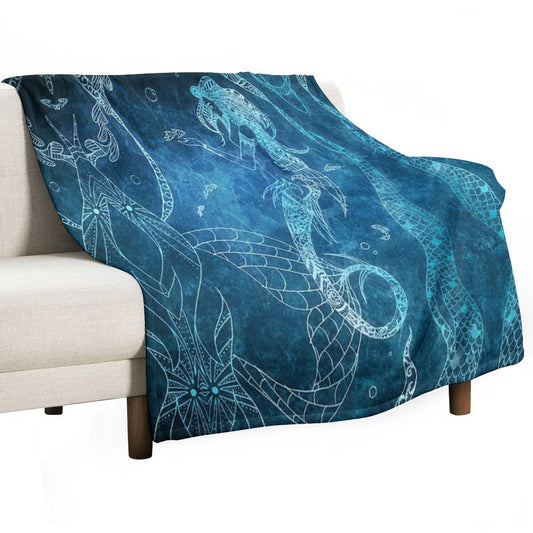 Ocean Throw Blanket