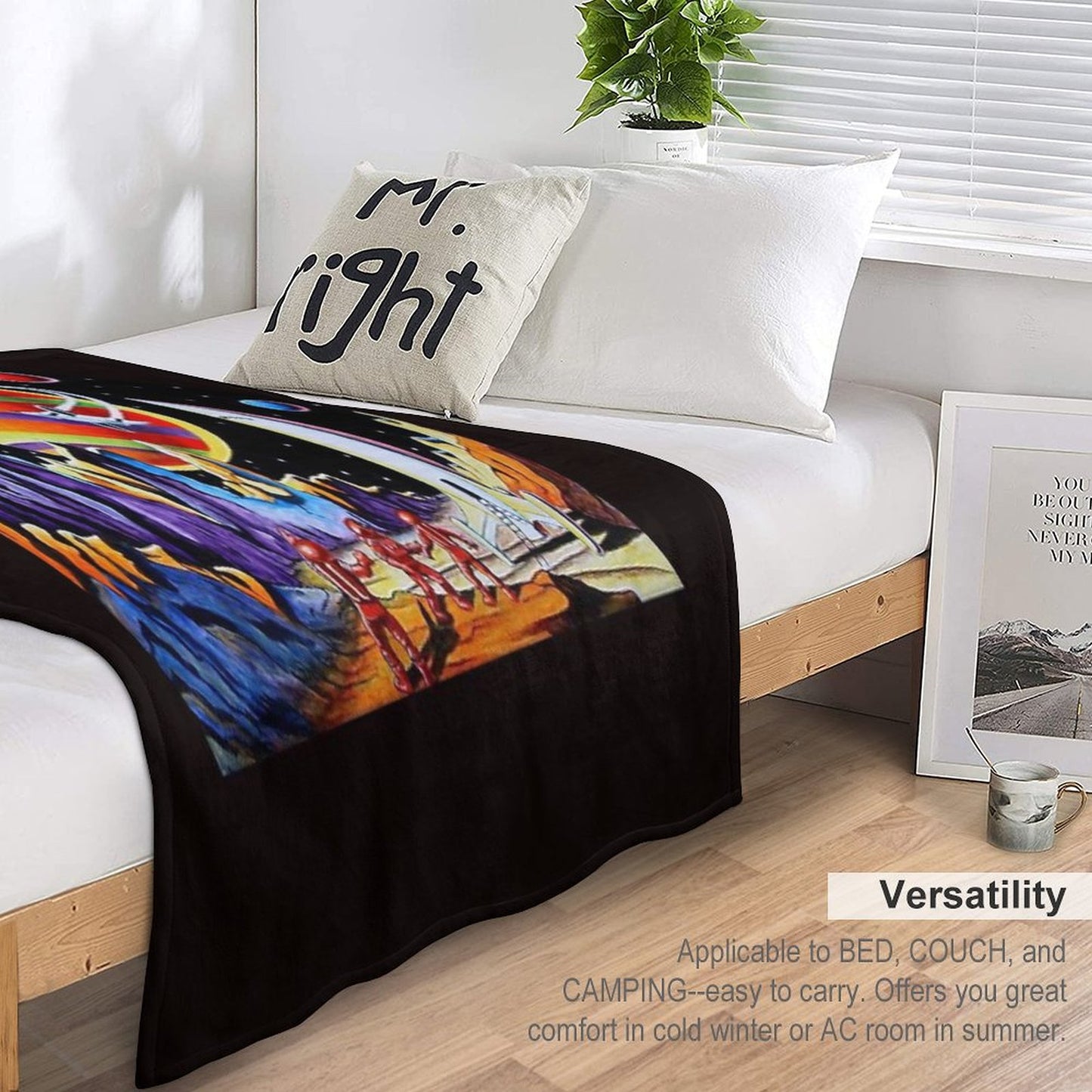 NEW WORLDS Throw Blanket