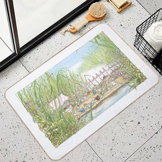 The Wedding Party Bath Mat