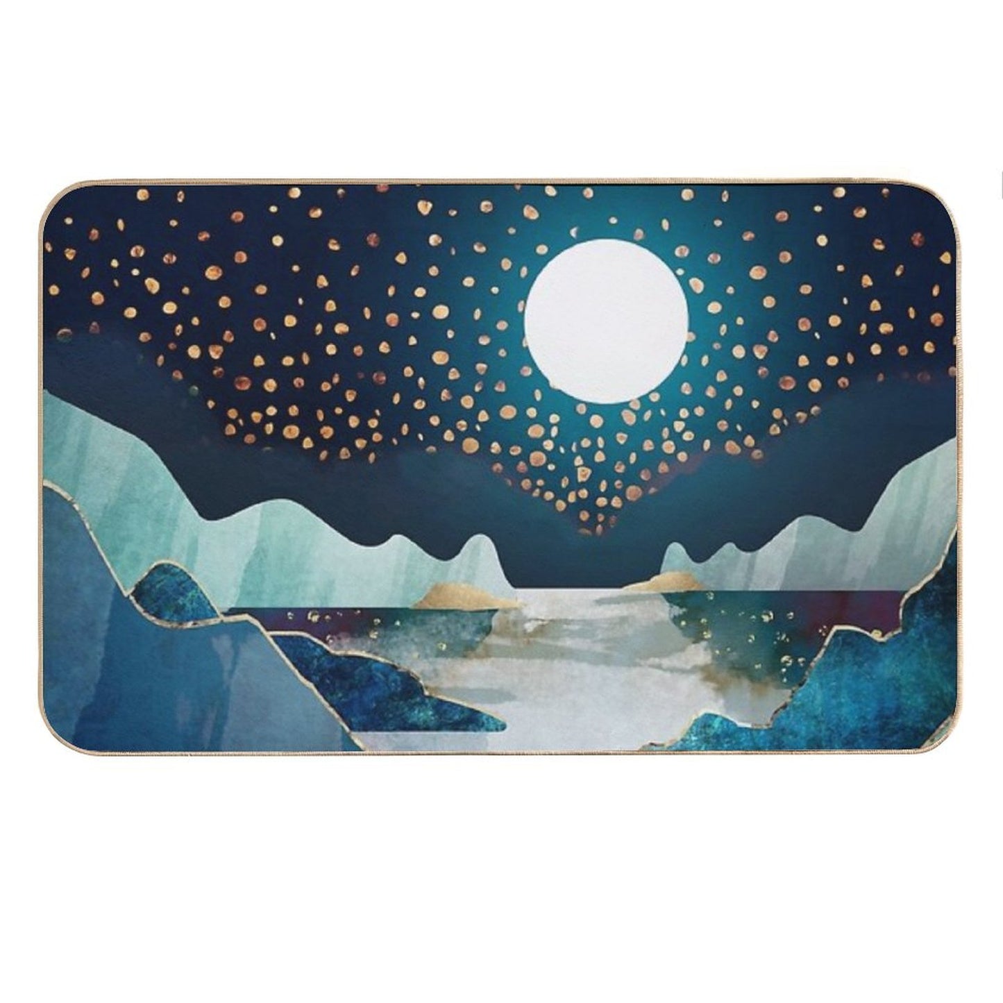 Moon Glow Bath Mat
