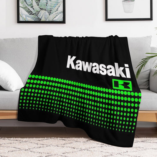 KAWASAKI Team Throw Blanket