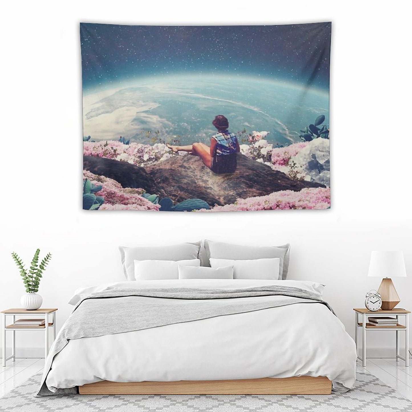 My World Blossomed When I Loved You Tapestry