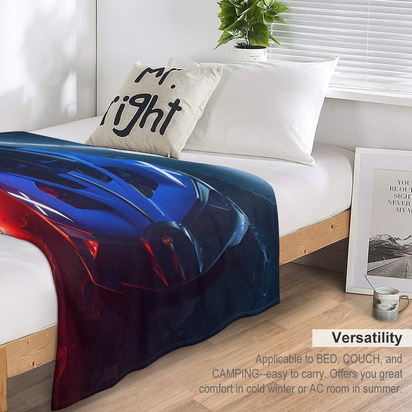 Cool Car Throw Blanket