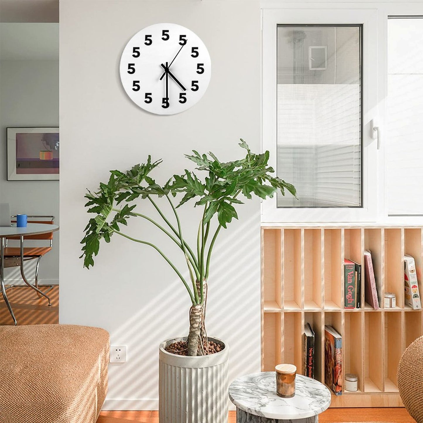 5 O'Clock (Somewhere) Clock Wall Clock