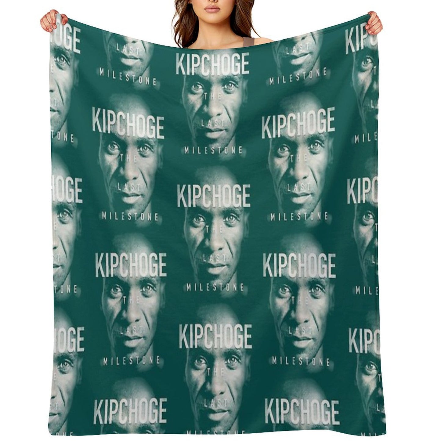 Kipchoge The Last Milestone Throw Blanket
