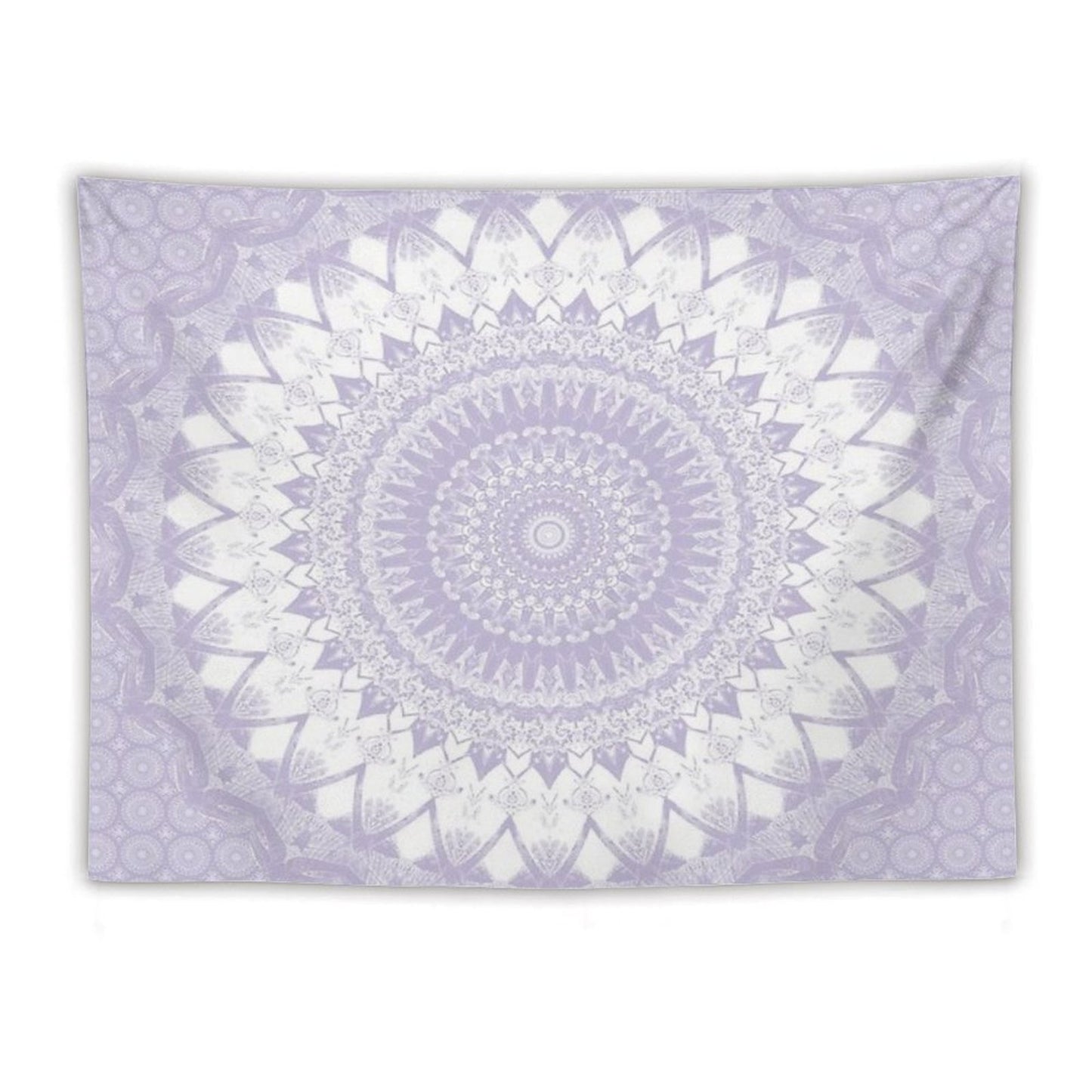 Boho Pastel Purple Mandala Tapestry