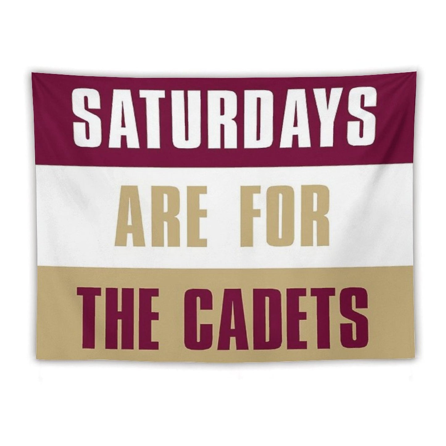 Saturdays Are for The Cadets, Norwich University – The Military College of Vermont Tapestry