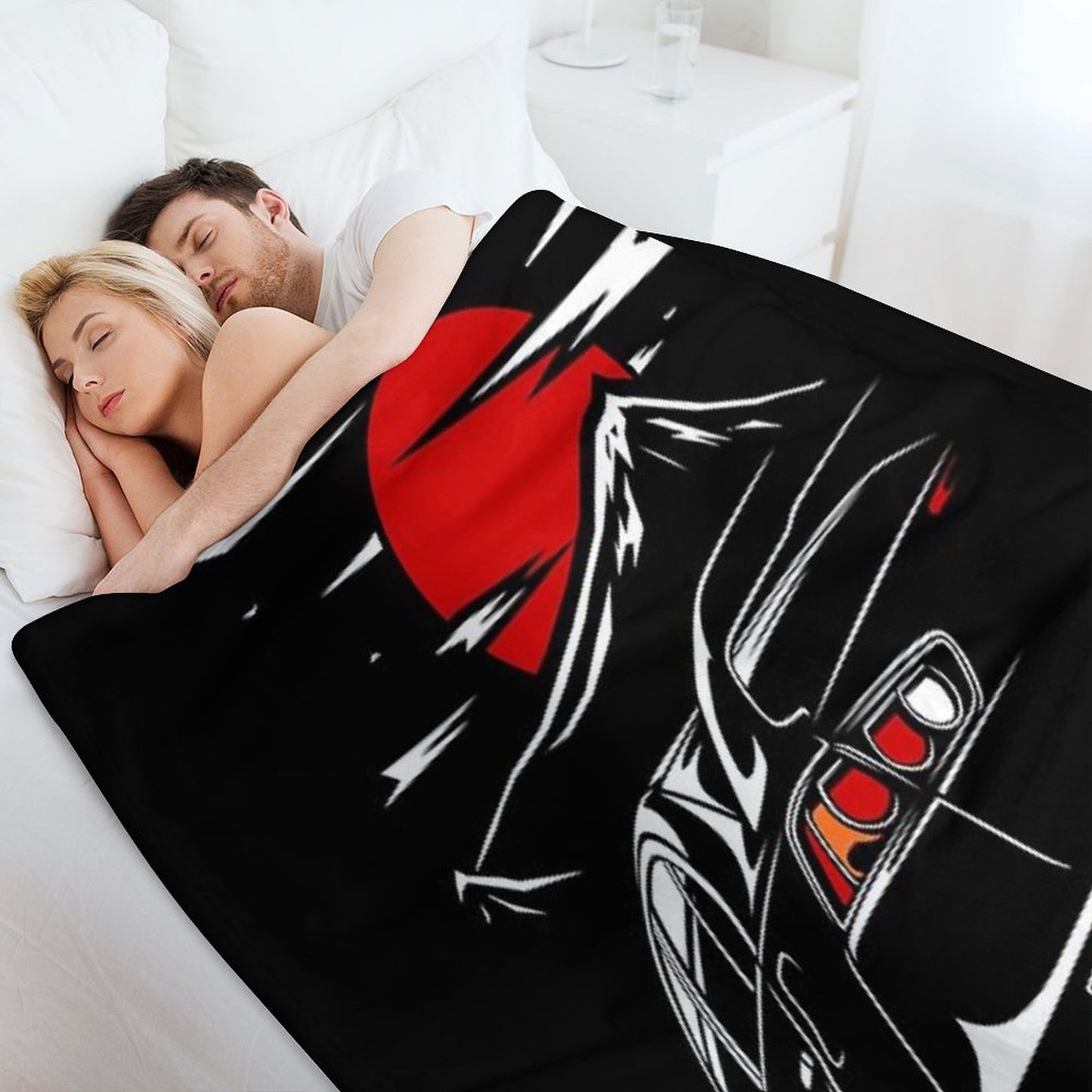 Mitsubishi Lancer Evo X Throw Blanket