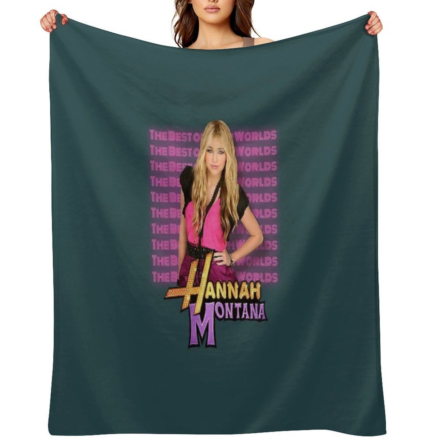 Hannah Montana Throw Blanket