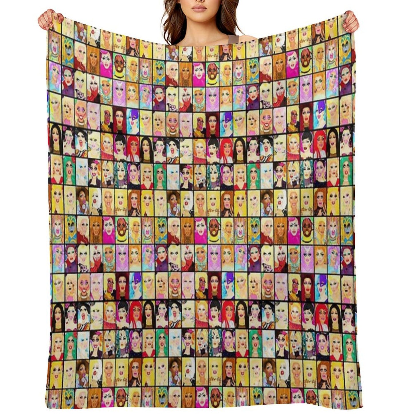LIFE IS A DRAG Throw Blanket