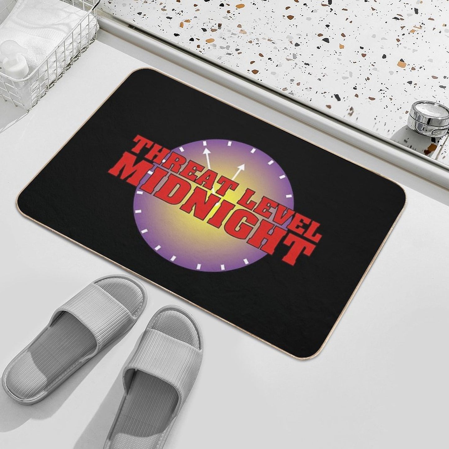 Threat Level Midnight Bath Mat