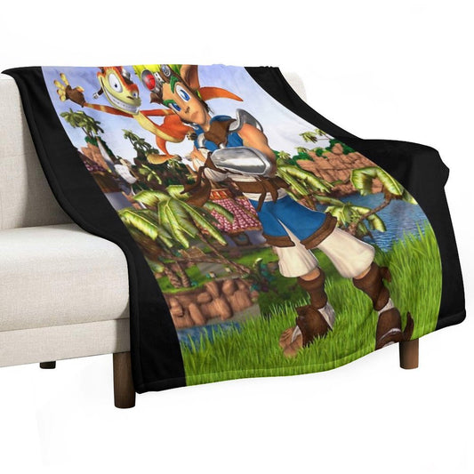 Jak And Daxter The Precursor Legacy 2 Throw Blanket