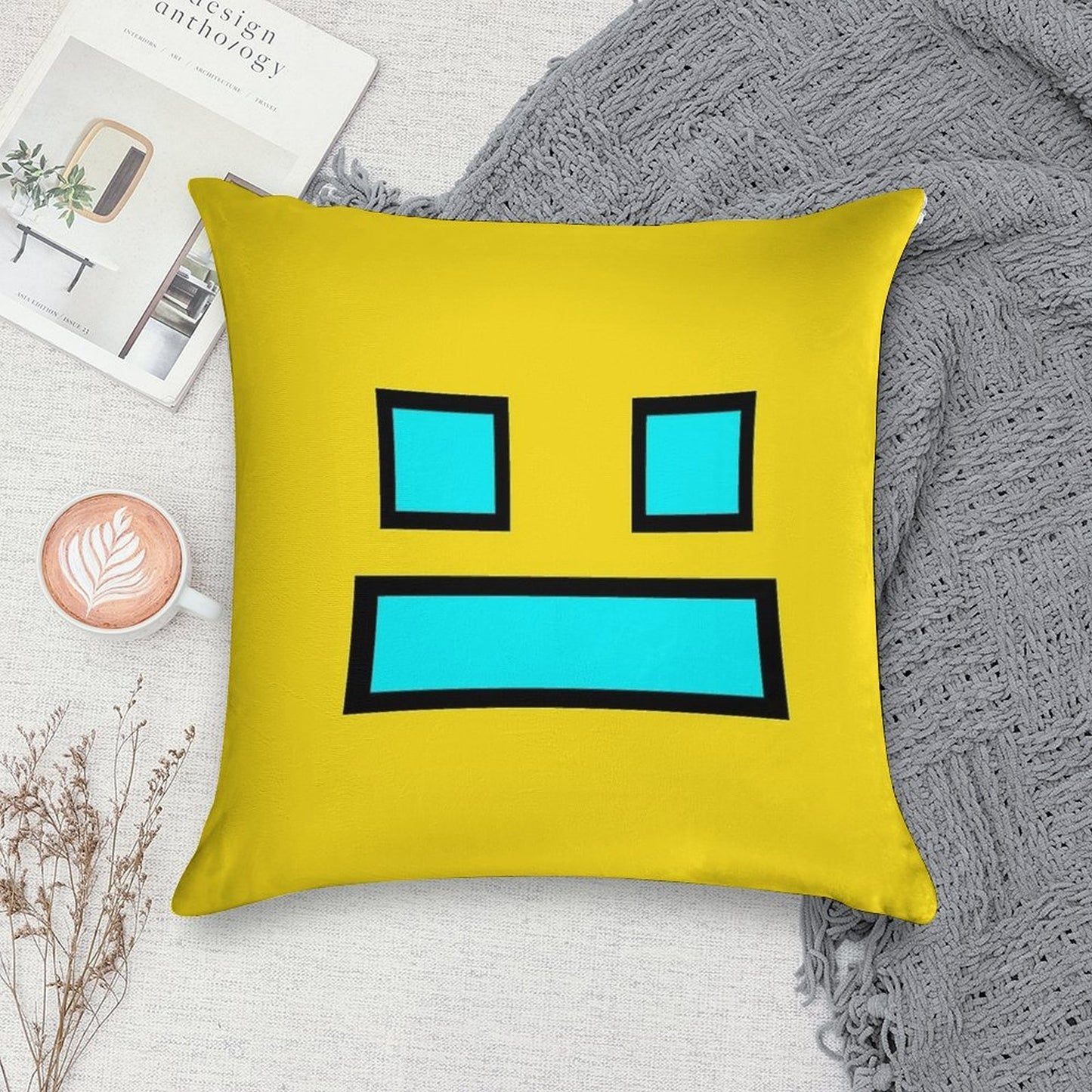 Funny Gaming Soft Luxury Feel Throw Pillow