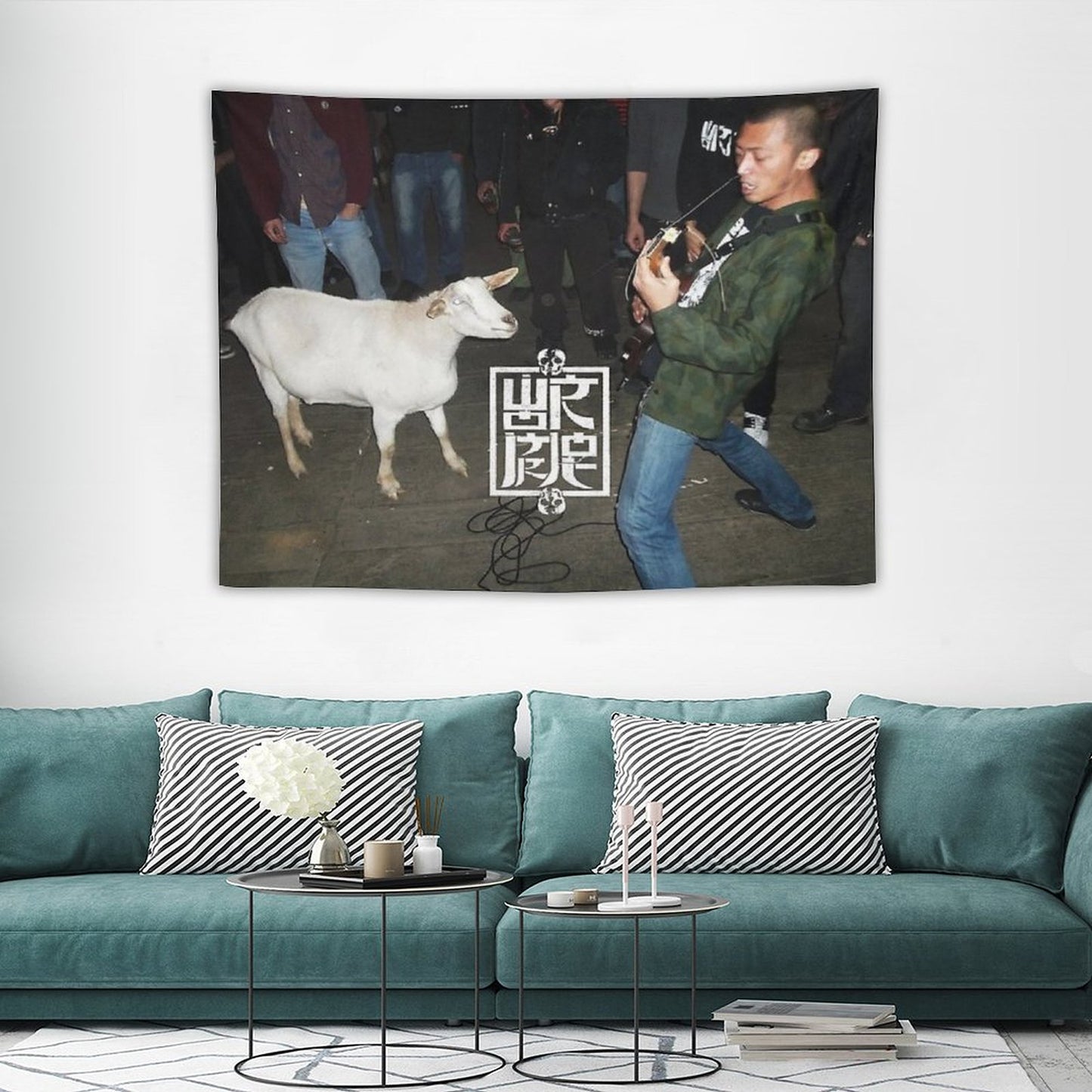The Goat 2 Tapestry
