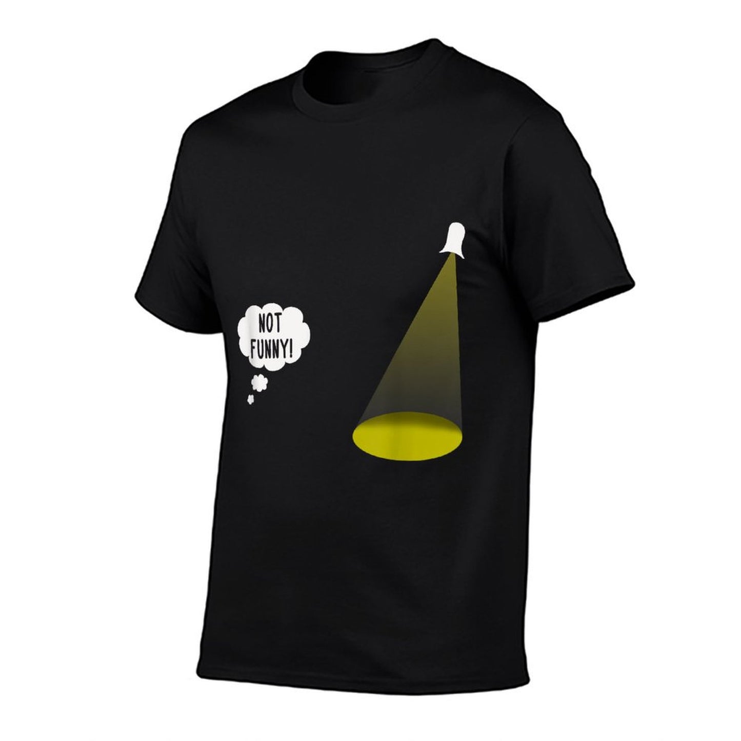 Not Funny Spotlight Joke Shirt Sarcastic Theatre Lover Gift T-Shirt