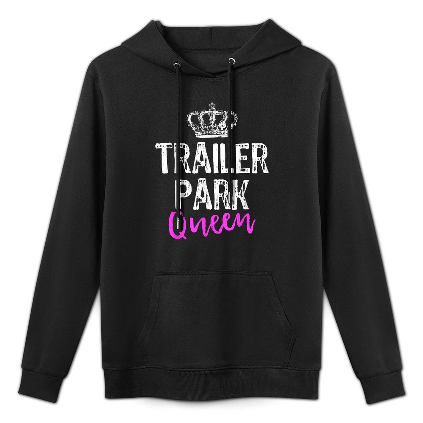 Trailer Park Queen Funny Redneck Camping Gift Christmas Relaxed Fit Hoodie