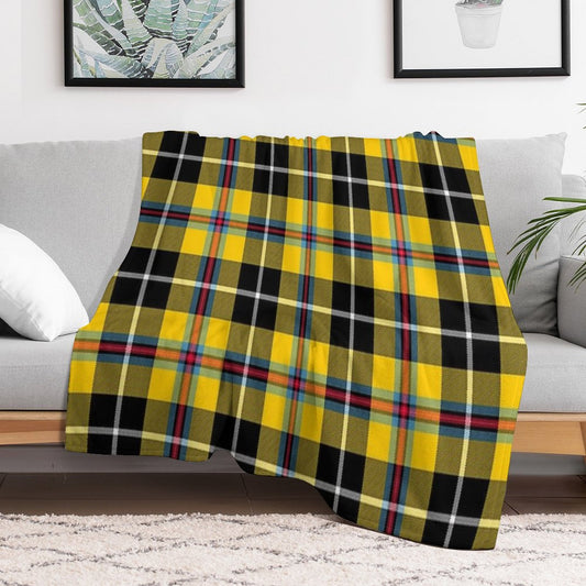 Cornish Tartan Throw Blanket