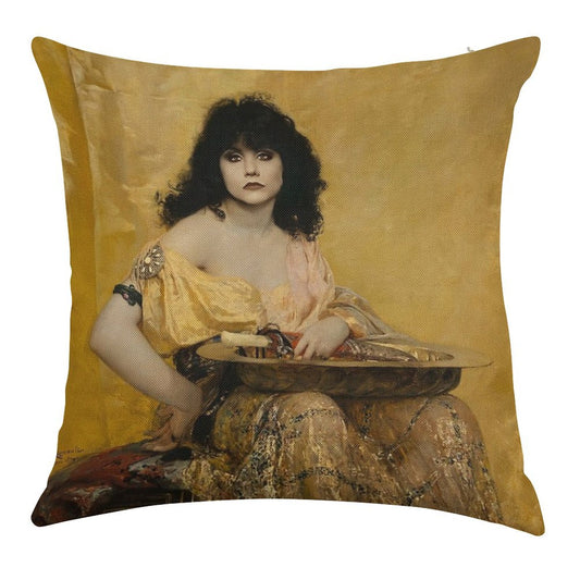 WWDITS Nadja HD Linen Throw Pillow Cover