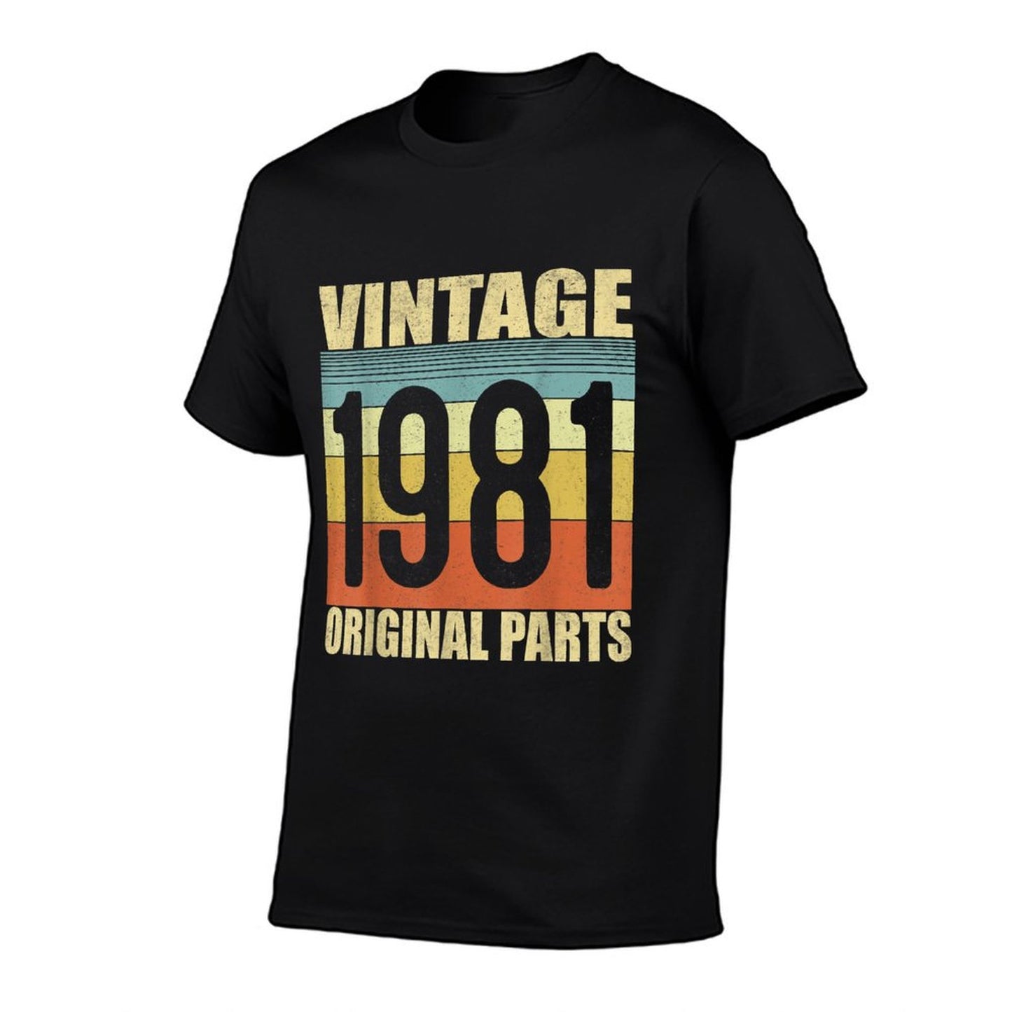 Vintage 1981 40th Birthday Gift Men Women 40 Years Old Wrinkle-resistant T-Shirt