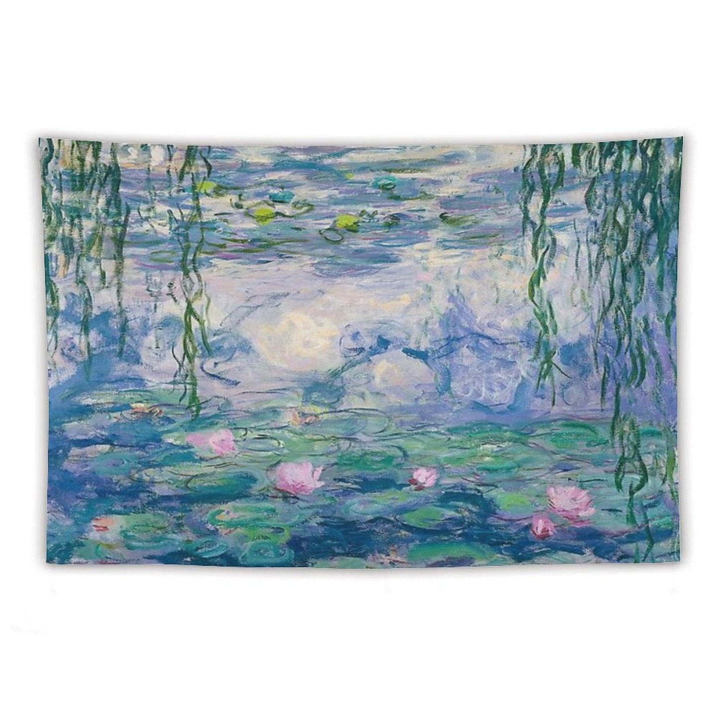 Water Lilies Claude Monet Fine Art Tapestry