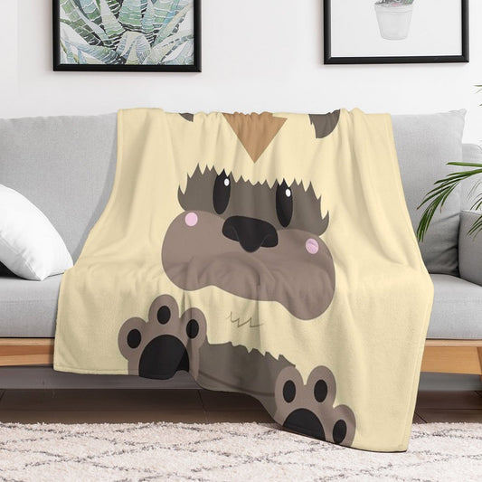 Appa Block Throw Blanket