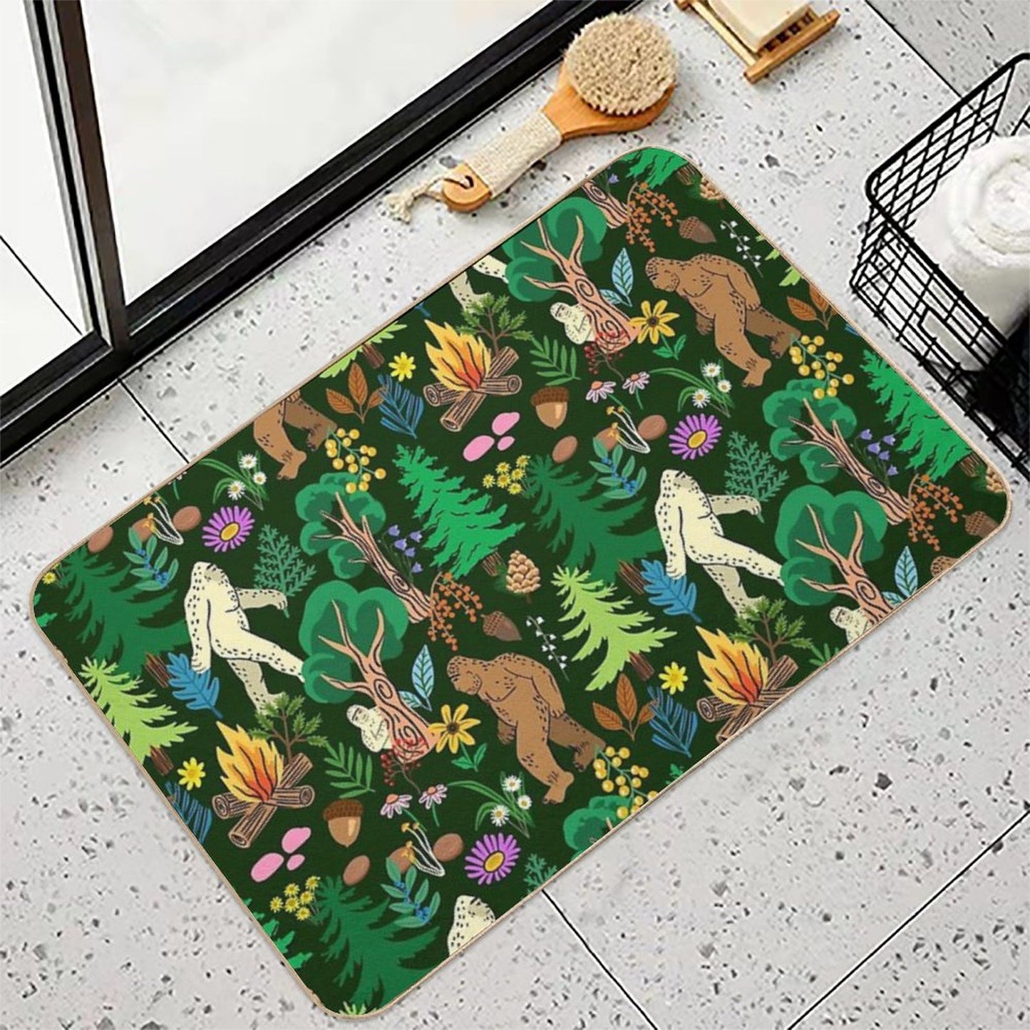 The Forest Dwellers Durable Bath Mat