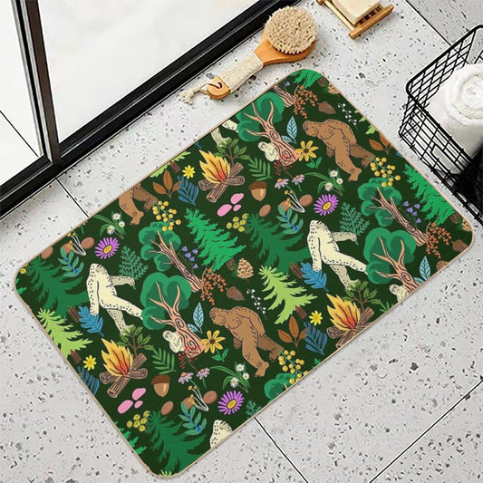 The Forest Dwellers Durable Bath Mat