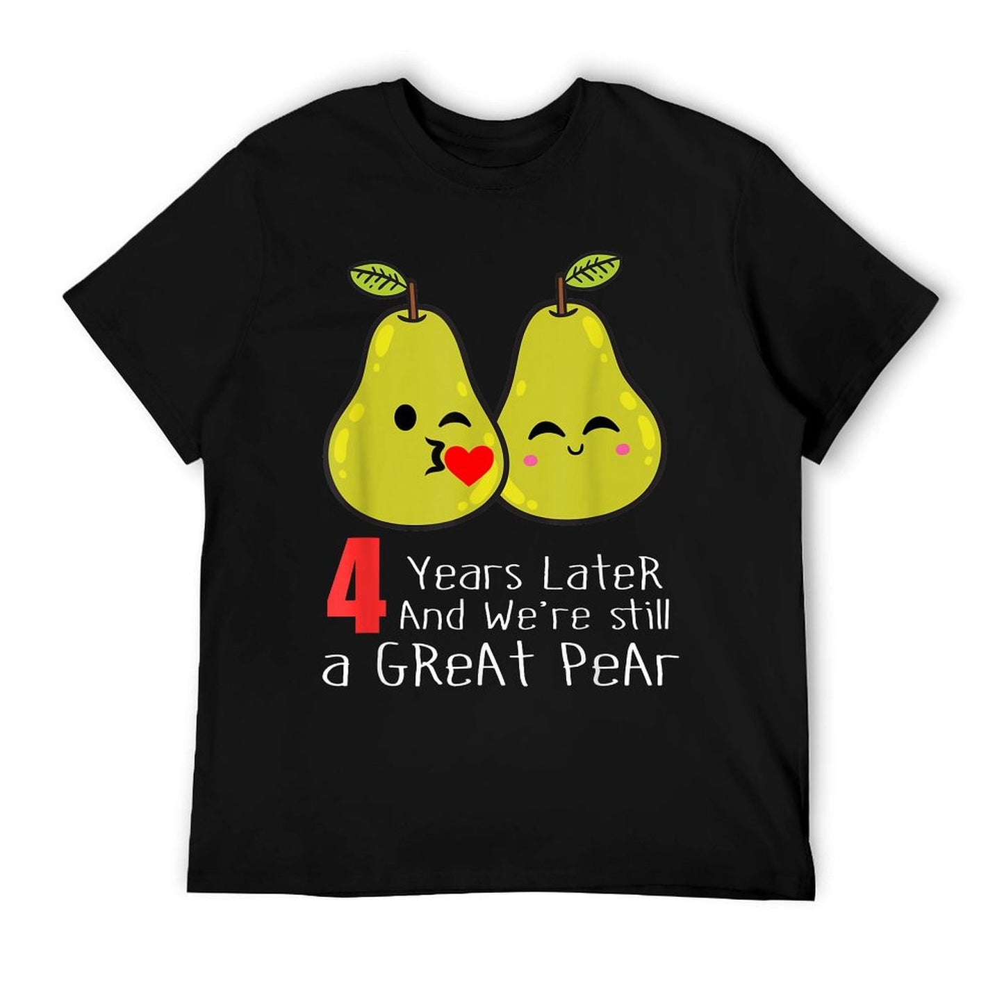 4th Wedding Anniversary Shirt Gifts Funny Couples T-Shirt