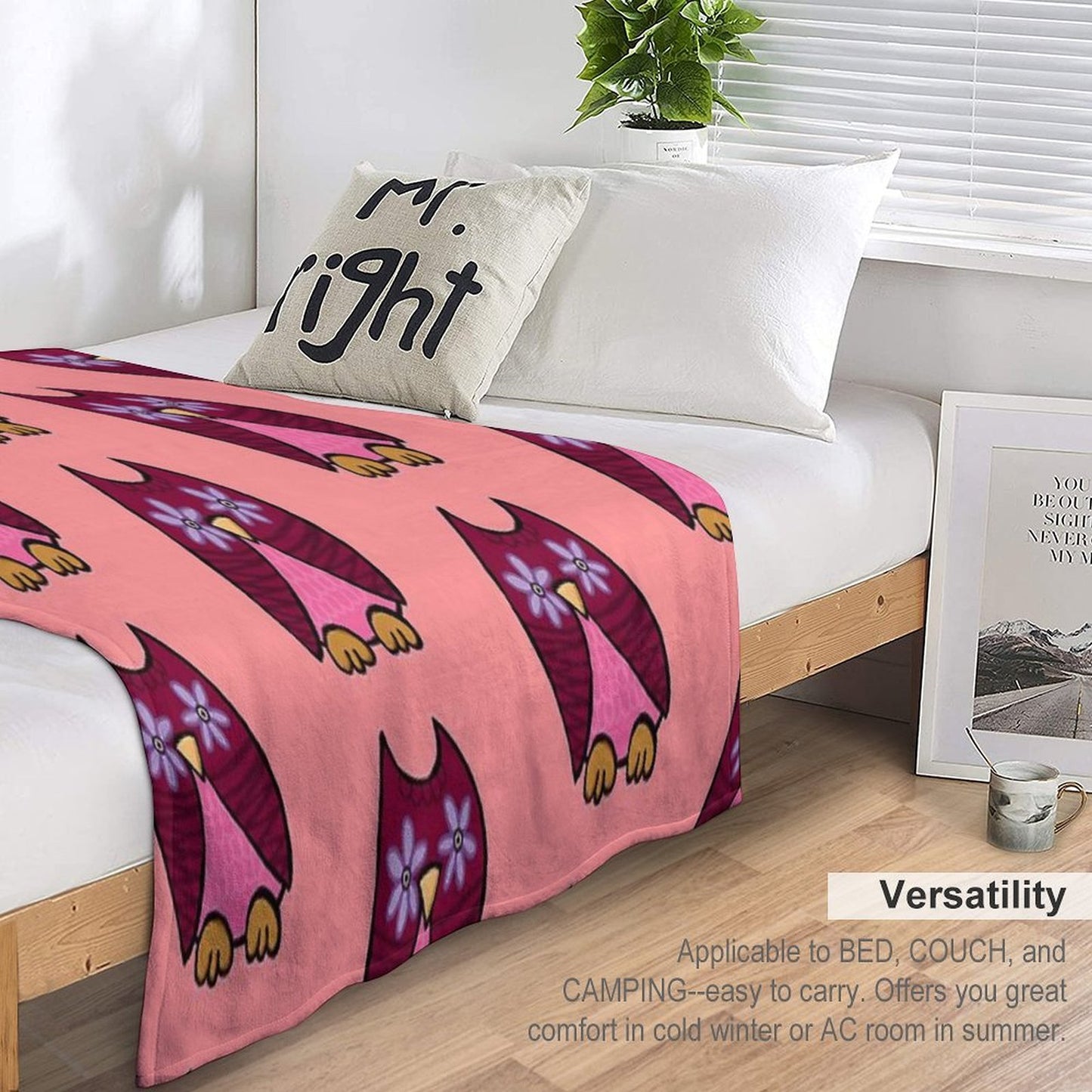FlOwler Throw Blanket