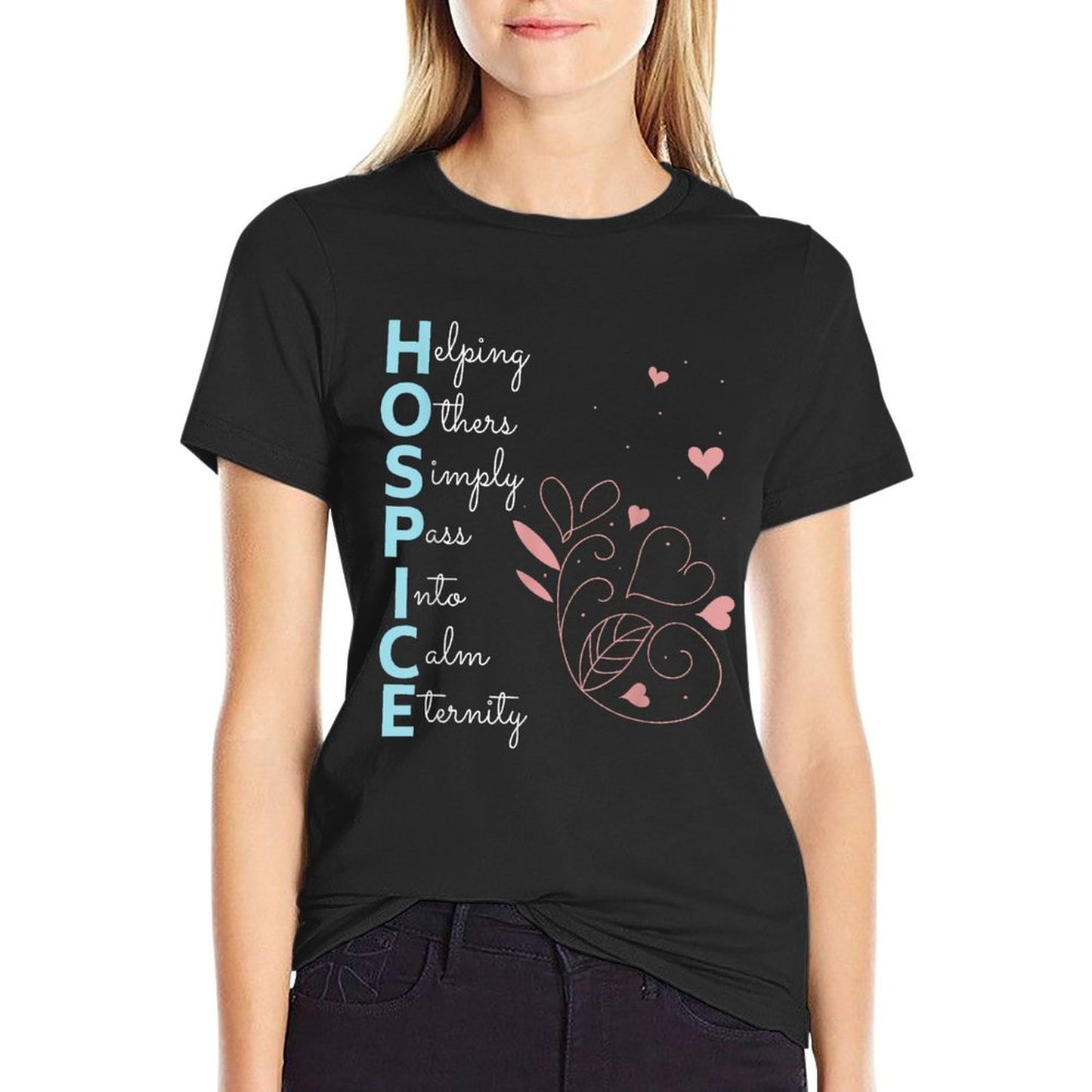 Hospice Nurse T Shirt End of Life Terminal Care Gift T-Shirt