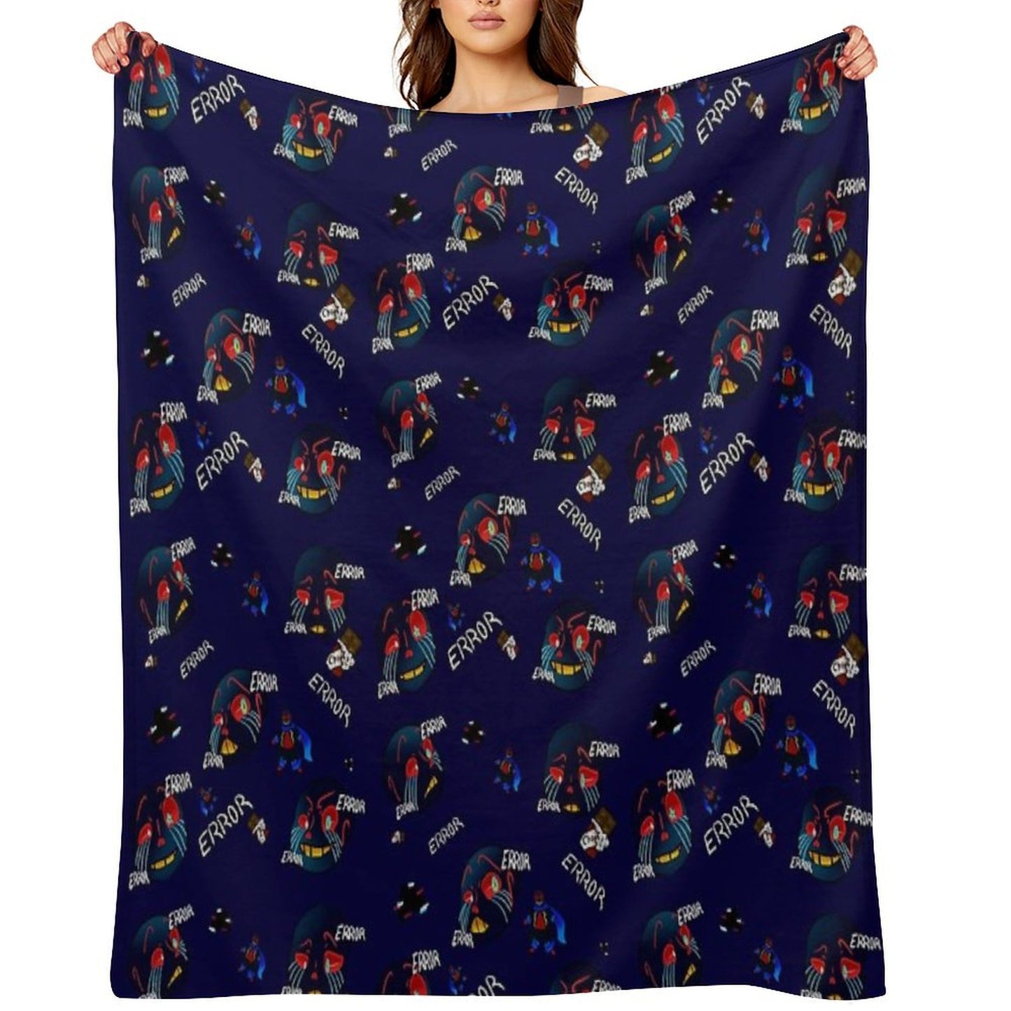 Error Pattern Throw Blanket