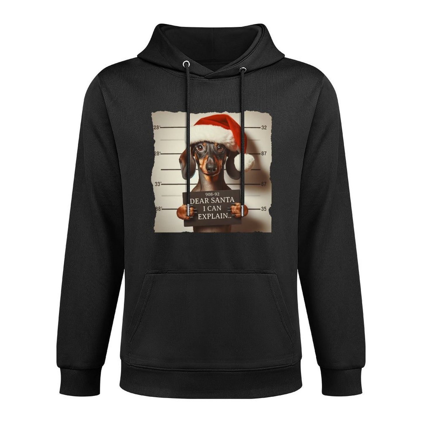 Funny Dachshund Christmas Dear Santa I Can Explain Weiner Sweatshirt Unisex Design Hoodie