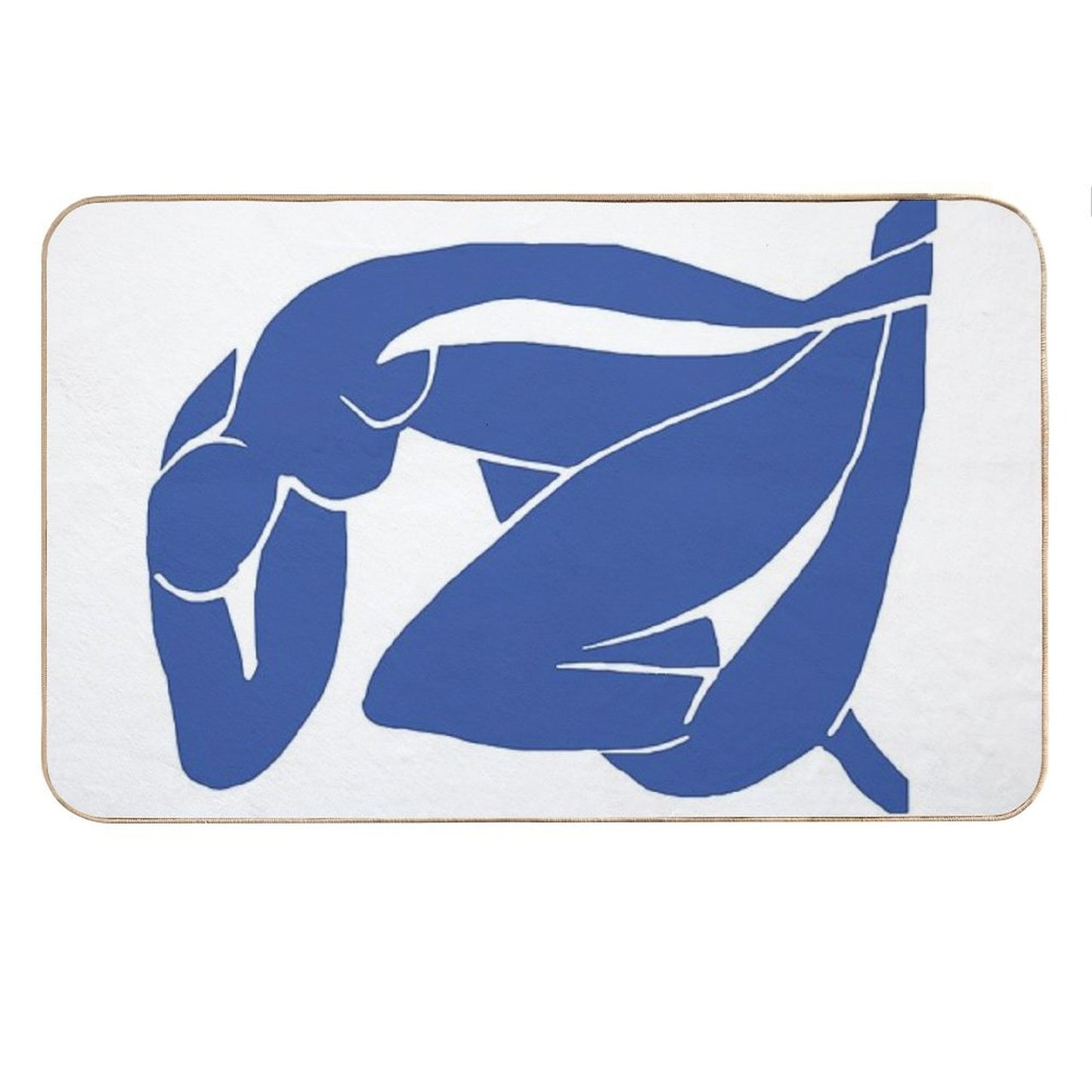 Henri Matisse Blue Nude II 1952 (Nu Bleu) Digital Art Print Bath Mat
