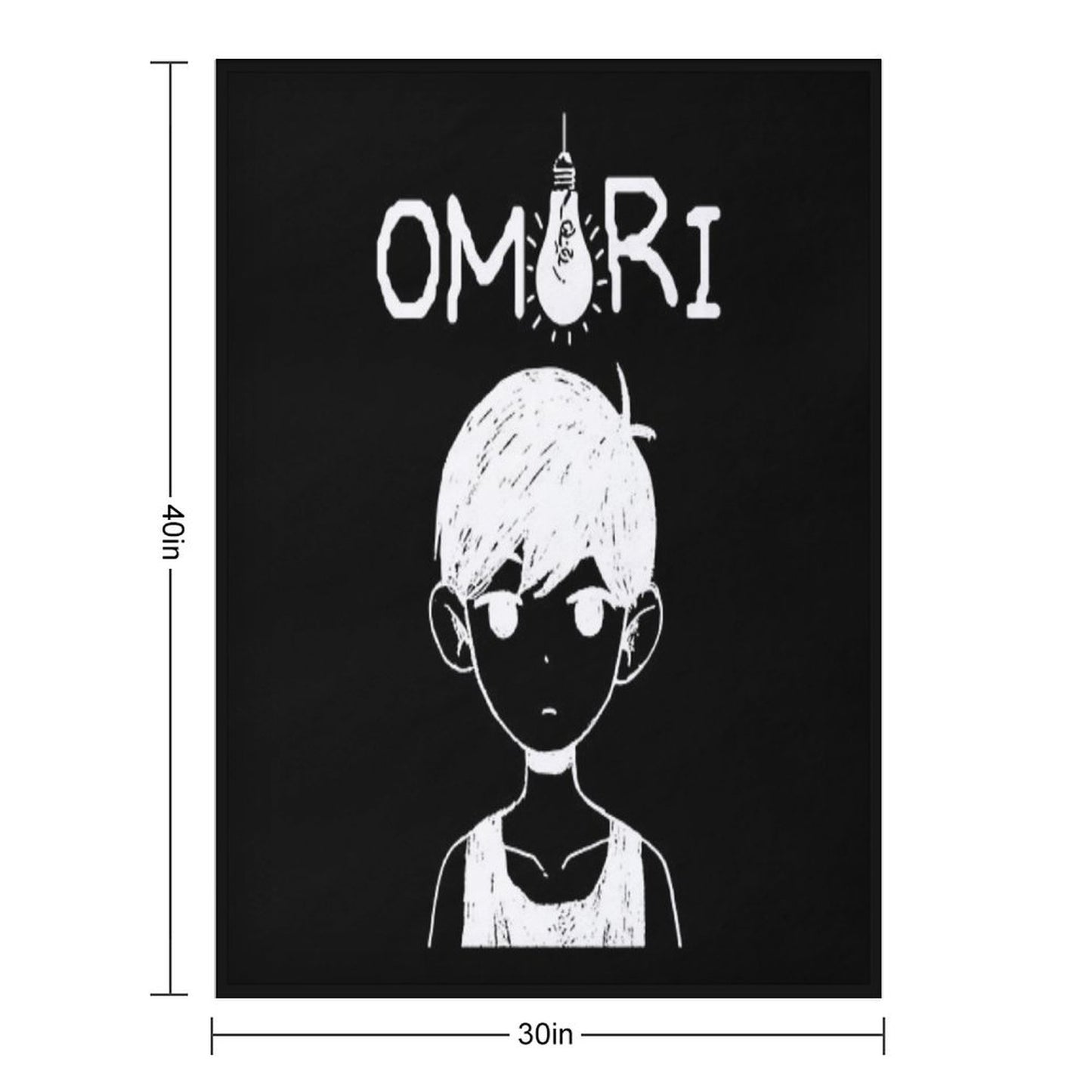 Omori Merch Omori Throw Blanket