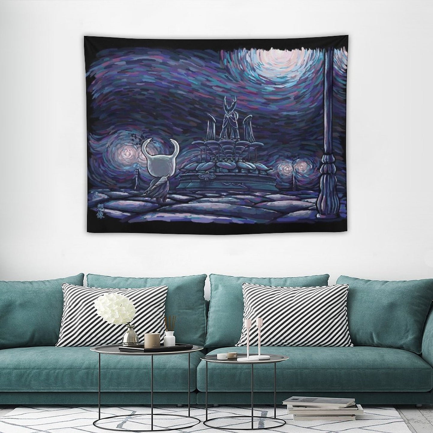 Starry Knight Tapestry