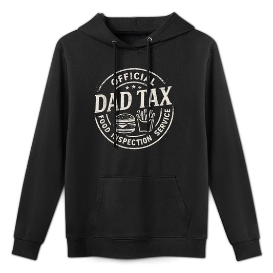 Dad Tax, Funny Papa Daddy Fathers Day Relaxed Fit Hoodie