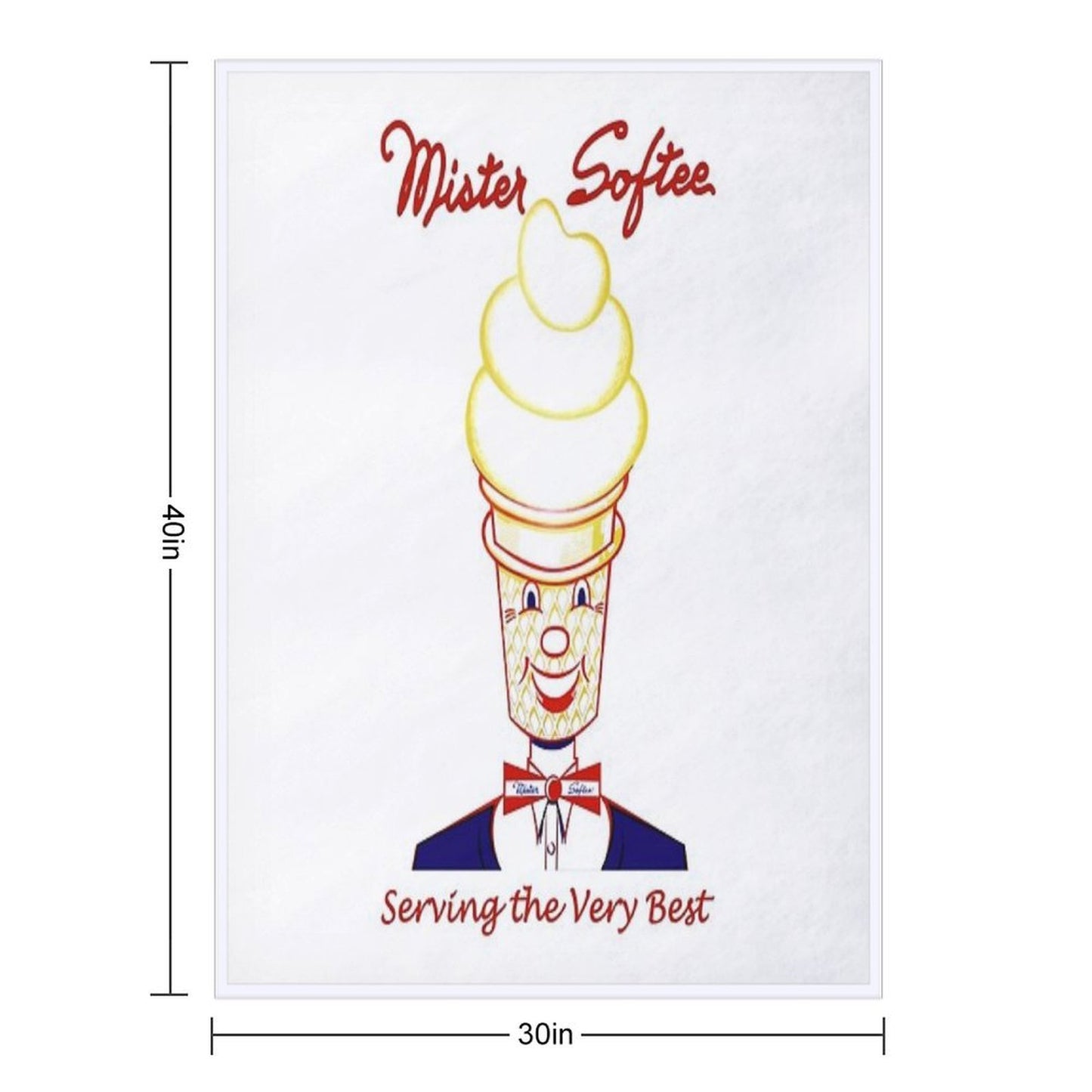 MISTER SOFTEE Throw Blanket