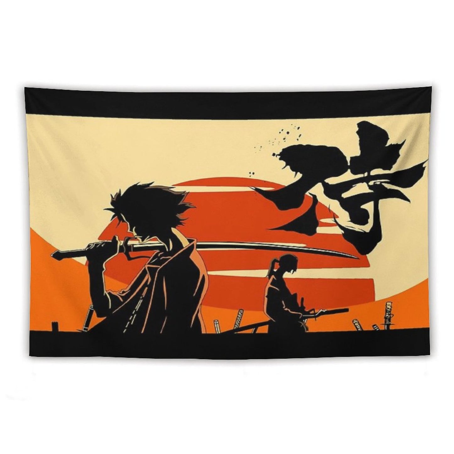 Sunset Samurai Tapestry