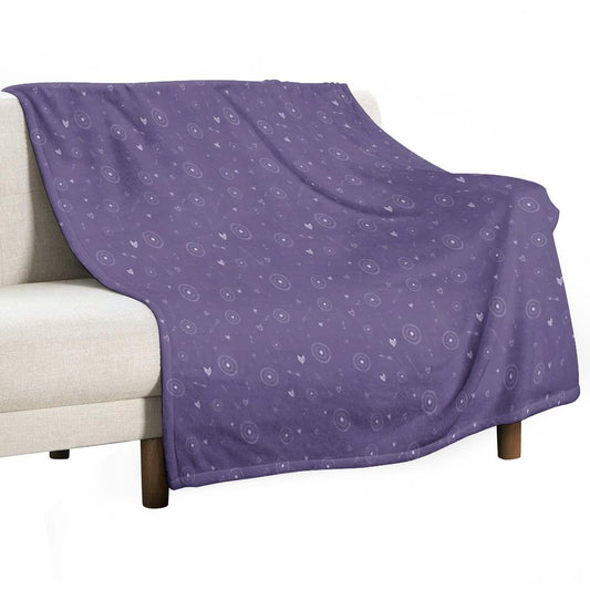 Kate Bishop Hawkeye Print Throw Blanket