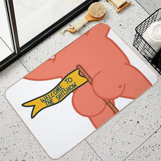 Welcome to The Shitshow Patrick Star Bath Mat