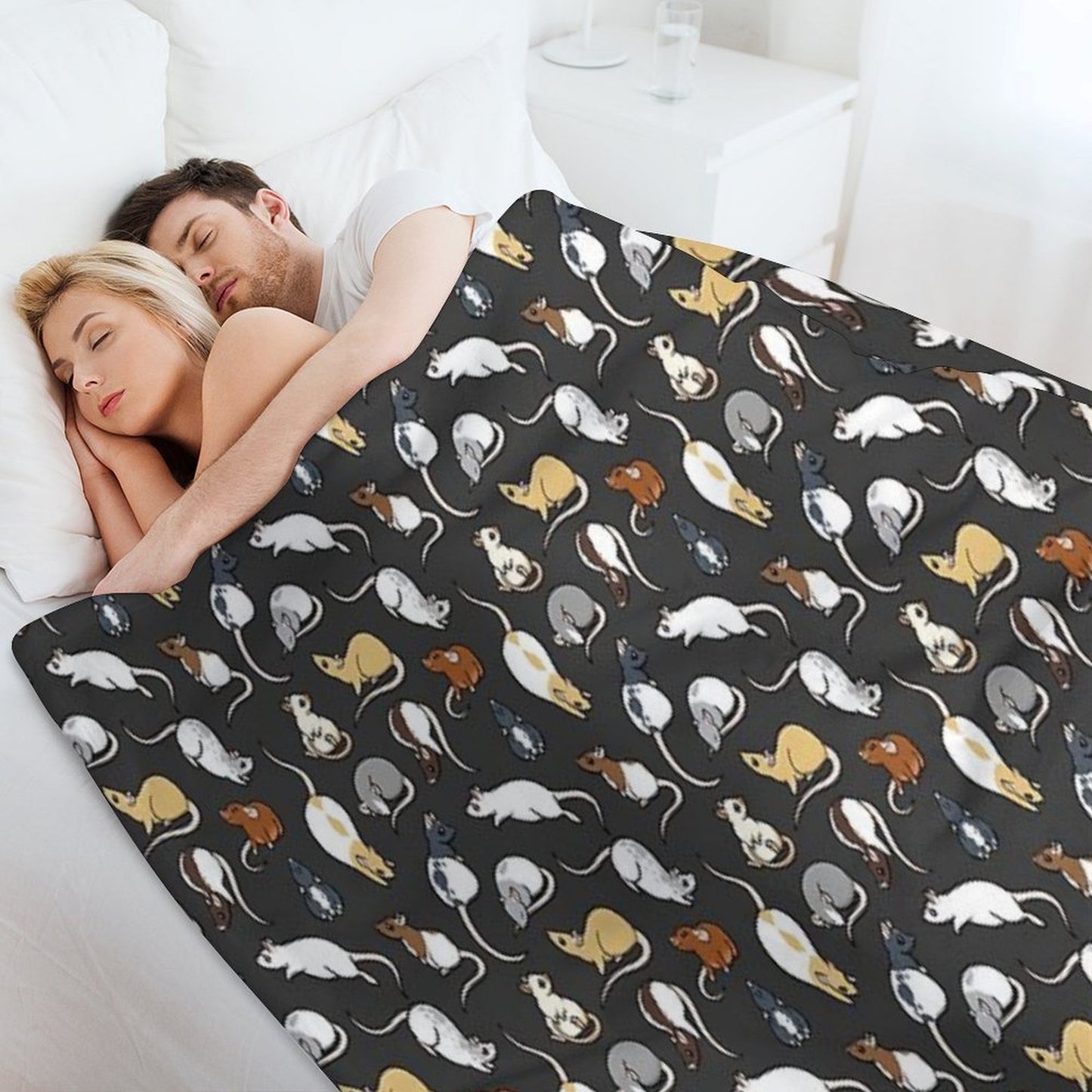 Rats Throw Blanket